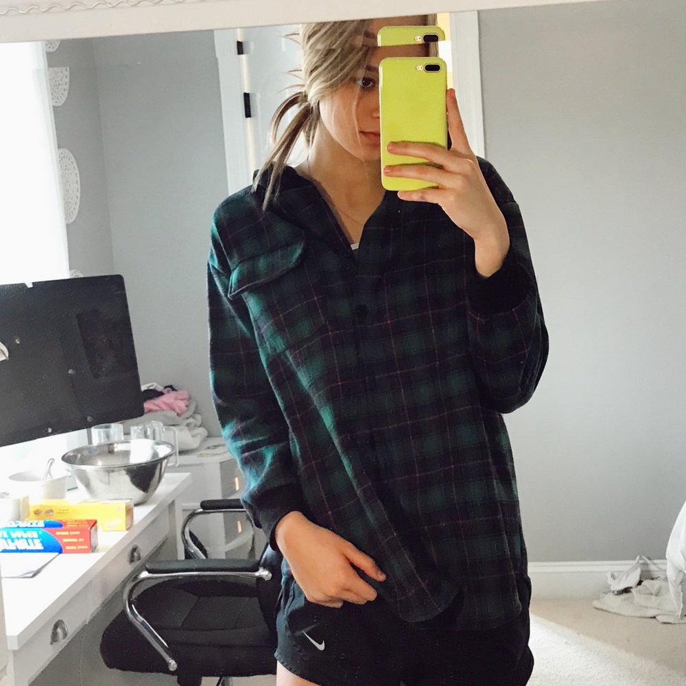 SOLD ZAFUL flannel hoodie love it